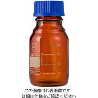 アズワン ねじ口瓶丸型茶褐色(デュラン(R)・017210) 250mL GLー45 1-1961-04 1本(1個)（直送品）