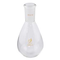 クライミング 共通摺合茄子型フラスコ 100mL TS19/38 0090-04-30 1個 1-4363-04（直送品）