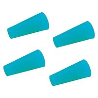 アラム シリコンロング栓 9号 グリーン 100個入 9 1袋(100個) 1-4420-09（直送品）