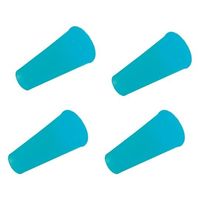 アラム シリコンロング栓 6号 グリーン 100個入 6 1袋(100個) 1-4420-06（直送品）