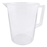 ニッコー・ハンセン TPX手付きビーカー 5000mL 1個 3006ー07 1-4627-18（直送品）