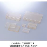 サンプラテック（SANPLATEC） スチロール角型ケース No.22 ※ケース販売