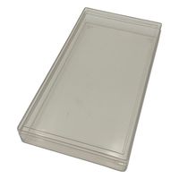 アズワン ABS非帯電角型ケース 194×104×26mm 10個 10カタ 1箱(10個) 1-4630-50（直送品）