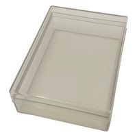 アズワン ABS非帯電角型ケース 110×80×33mm 10個 6カタ 1箱(10個) 1-4630-46（直送品）