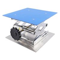 アズワン コーティングラボジャッキ(フッ素樹脂コーティング) 200×200mm 1-4641-13 1台（直送品）