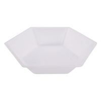 アズワン 六角バランストレイ300mL ナチュラルタイプ 五百枚入 1-5841-04 1箱(500枚)（直送品）