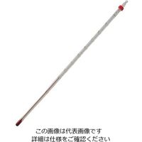 佐藤計量器製作所 赤液棒状温度計 ー100~50°C 0340-00 1個 1-610-01（直送品）