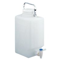 アズワン フッ素加工活栓付角型瓶