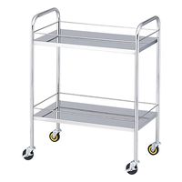 アズワン ステンレス導電ワゴン SD-2UM 1台 1-6497-03（直送品）