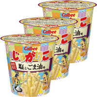 カルビー　52gじゃがりこ塩とごま油味　15448　1セット（3個入）