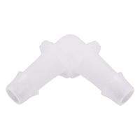 アイシス チューブコネクター(太径)L型同径(適合チューブ内径12mm)10個入 VLL126 1袋(10個) 1-7377-09（直送品）