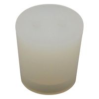 アズワン 穴付きシリコン栓 1個入 9ゴウ 1個 1-7650-02（直送品）