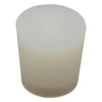 アズワン 穴付きシリコン栓 1個入 10ゴウ 1個 1-7650-03（直送品）