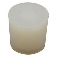 アズワン 穴付きシリコン栓 1個入 14ゴウ 1個 1-7650-07（直送品）