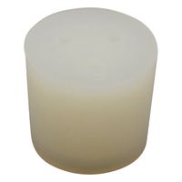 アズワン 穴付きシリコン栓 1個入 15ゴウ 1個 1-7650-08（直送品）
