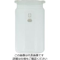 柴田科学 セパラブルフラスコ 円筒形 バンド式（SCHOTTタイプ） 150mm