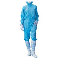 アズワン 無塵衣 男女兼用 青 AS199C S 1着 1-7866-01（直送品）