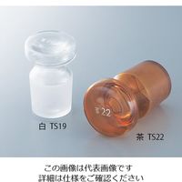 アズワン 体積計用TS平栓 白 TS16 1個 1-8567-03（直送品）