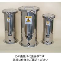 ユニコントロールズ 液面計付ステンレス加圧容器 容量30L TM30B-LG 1台