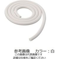 トモヱゴム シリコンスポンジ 白 φ5mm 1-9674-06 1m（直送品）