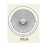 東海産業 スケール・ルーペ目盛板 PS-9 1枚 2-190-06（直送品）