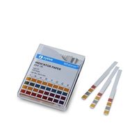 pH試験紙 ストリップ入 CF0ー14 1箱(100枚入) 2613-991 1箱(100枚)（直送品）