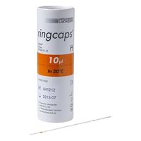 アズワン EMマイスターリングキャップス 10μL 1目盛 250本入り 9600110 1個(250本) 2-454-03（直送品）