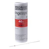 アズワン EMマイスターリングキャップス 40μL 1/2目盛 250本入り 9600240 1個(250本) 2-454-08（直送品）