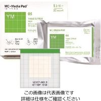 JNC（ジェイエヌシー） MC-Media Pad YM 真菌（カビ・酵母）用（100枚） 1箱（100枚） 2-5838-13（直送品）