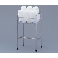 アズワン ヘンペイ活栓付瓶用傾斜スタンド 搭載ボトル:10L×3個 10THS 1個 2-7826-12（直送品）