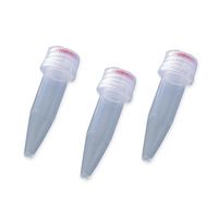 アズワン スクリューキャップチューブ 丸底 目盛無し 1.5mL 1箱(50個×10袋入) T335-5STP 1箱(500個)（直送品）