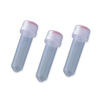 アズワン スクリューキャップチューブ 丸底 目盛無し 2mL 1箱(50個×10袋入) T335-7STP 1箱(500個)（直送品）