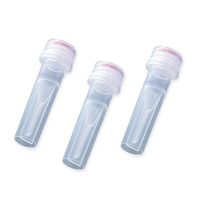 アズワン スクリューキャップチューブ 自立型 目盛無し 0.5mL 1箱(50個×10袋入) T335-2STP 1箱(500個)（直送品）