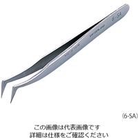 RUBIS MEISTER ピンセット SA(耐酸鋼)製 No.6 6-SA 1本 2-8028-16（直送品）