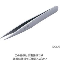 RUBIS MEISTER ピンセット SA(耐酸鋼)製 No.0C9 0C9-SA 1本 2-8028-05（直送品）