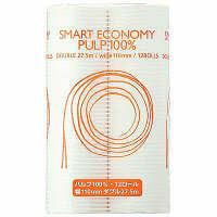 【数量限定】トイレットペーパー12R　パルプ　ダブル27.5m　トイレットロールスマートエコノミーパルプ100　1パック12個入　アスクル オリジナル