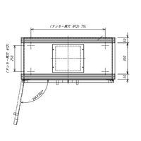 アズワン 排気機能付薬品庫用ファンユニット 3-5318-11 1個（直送品）