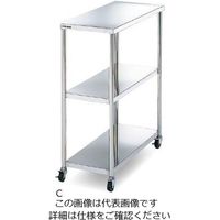 アズワン スキマワゴン 750×300×800mm C 1台 3-5657-03（直送品）