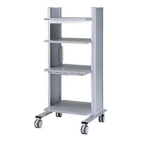 アズワン 機器モニター台 638×650×1442mm ML-2 1台(1個) 3-5663-02（直送品）