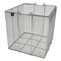 ステンレス カゴ 4個セット 三和化研工業 ステンレス角型洗浄カゴ 特中 250×250×250mm SS250