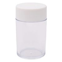 マルエム スチロールねじ瓶 75mL 50本入 No.7 1箱(50個) 4-1024-07（直送品）