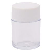 マルエム スチロールねじ瓶 10mL 100本入 No.2 1箱(100個) 4-1024-02（直送品）