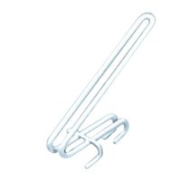 アズワン ワイヤードライボードネット型用W型フック 4-155-02 1個（直送品）