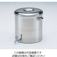 丸山ステンレス 蛇口付タンク 15L 1個 4-5006-01（直送品）