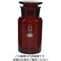 アズワン 共通摺合わせ広口試薬瓶 茶褐色 250mL 4-5032-04 1本（直送品）