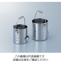 清水アキラ 注ぎやすい横手付きラボペール 5L 1個 4-5652-04（直送品）