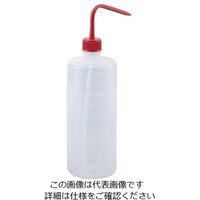 アズワン 洗浄瓶カラフルバリエ細口 レッド 1L 4-5663-04 1本（直送品）