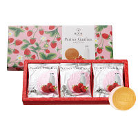 上野風月堂 プティゴーフル いちごミルク FPGS-5 三越の紙袋付き