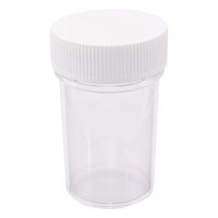 アズワン スチロールT型瓶 200mL 白 5-027-02 1本（直送品）