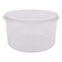 アズワン 丸型V式容器(スチロール製) 3個入 φ156×φ149×91mm 5-067-32 1箱(3個)（直送品）